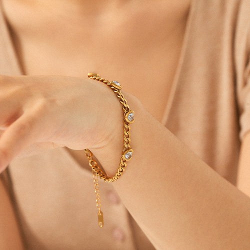 Amour™ Heart Zircon Bracelet