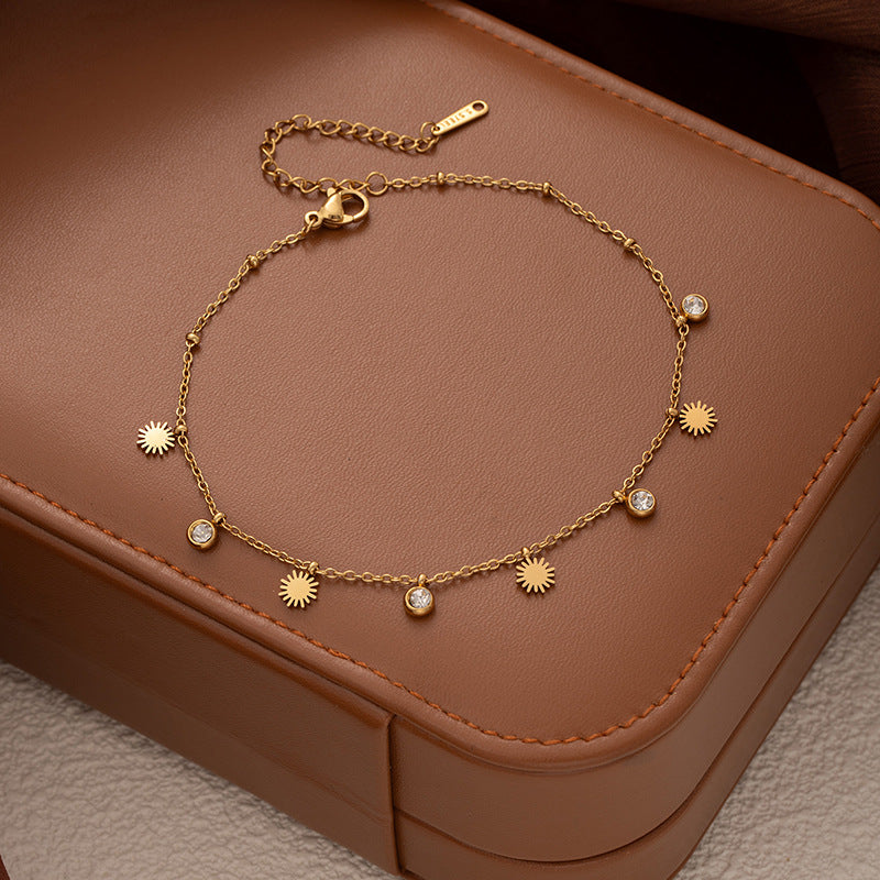 Astra™ Zircon Anklet