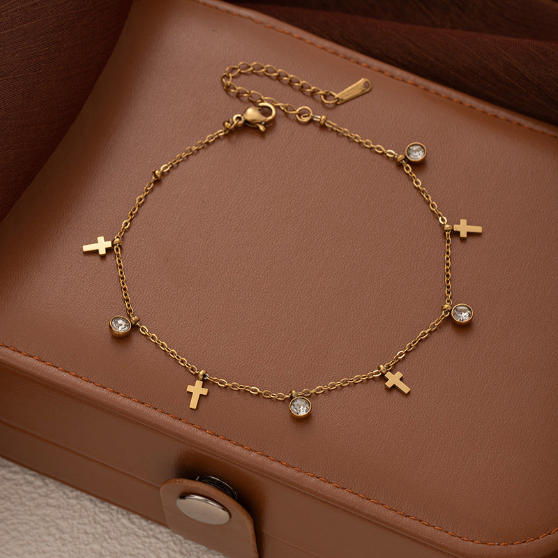 Astra™ Zircon Anklet