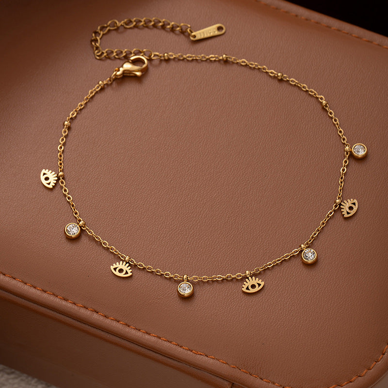 Astra™ Zircon Anklet