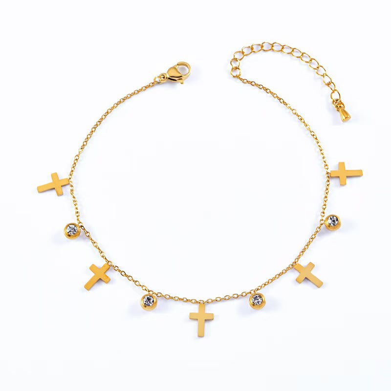 Astra™ Zircon Anklet