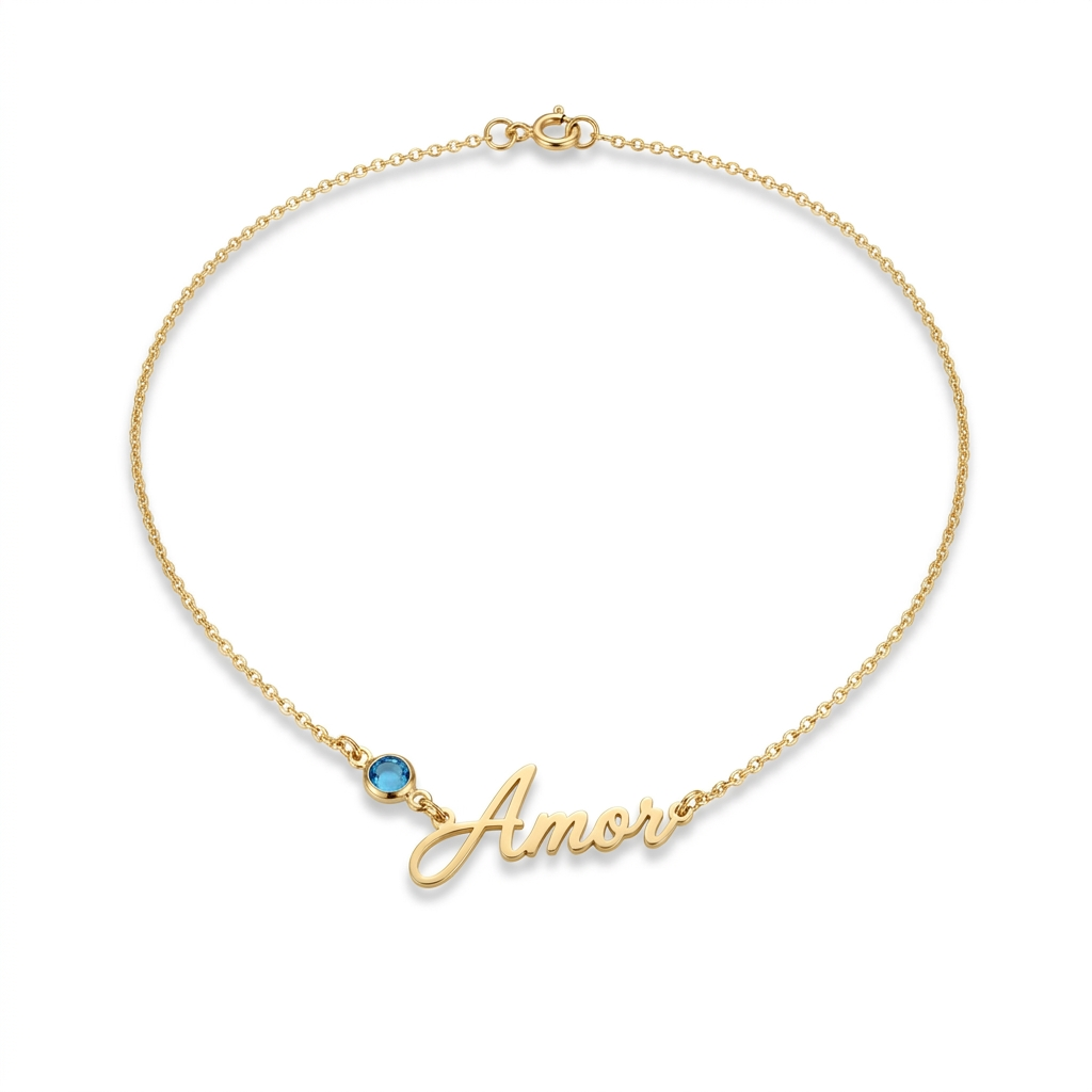 Amor™ Rope Birthstone Necklace