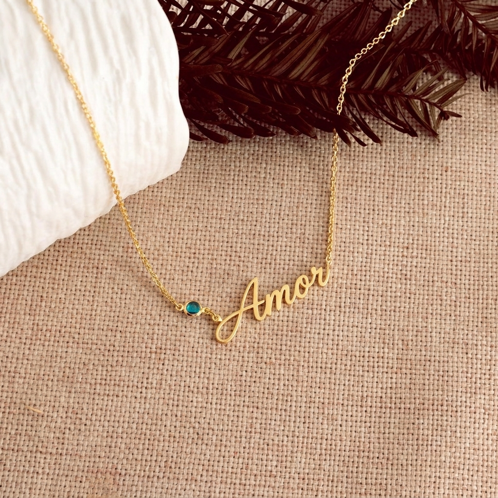 Amor™ Rope Birthstone Necklace
