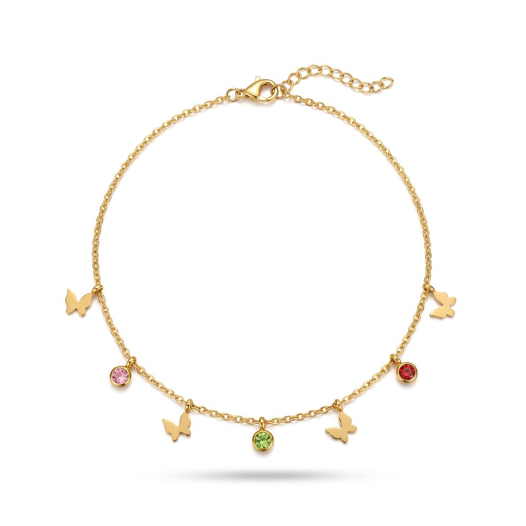 Astra™ Zircon Anklet