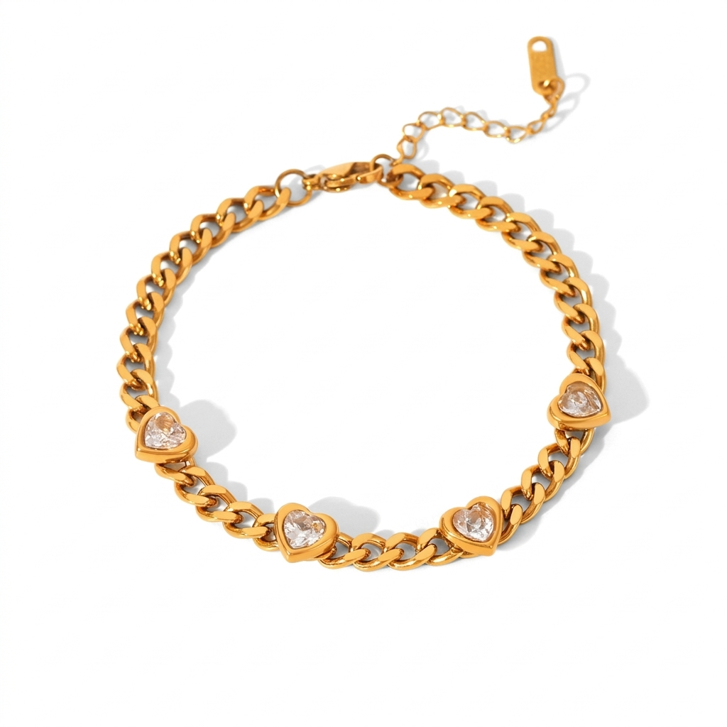 Amour™ Heart Zircon Bracelet