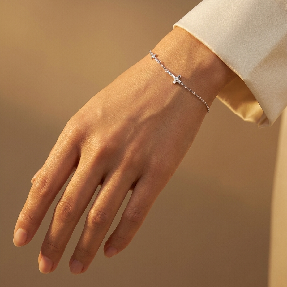 Veritas™ Cross Bracelet