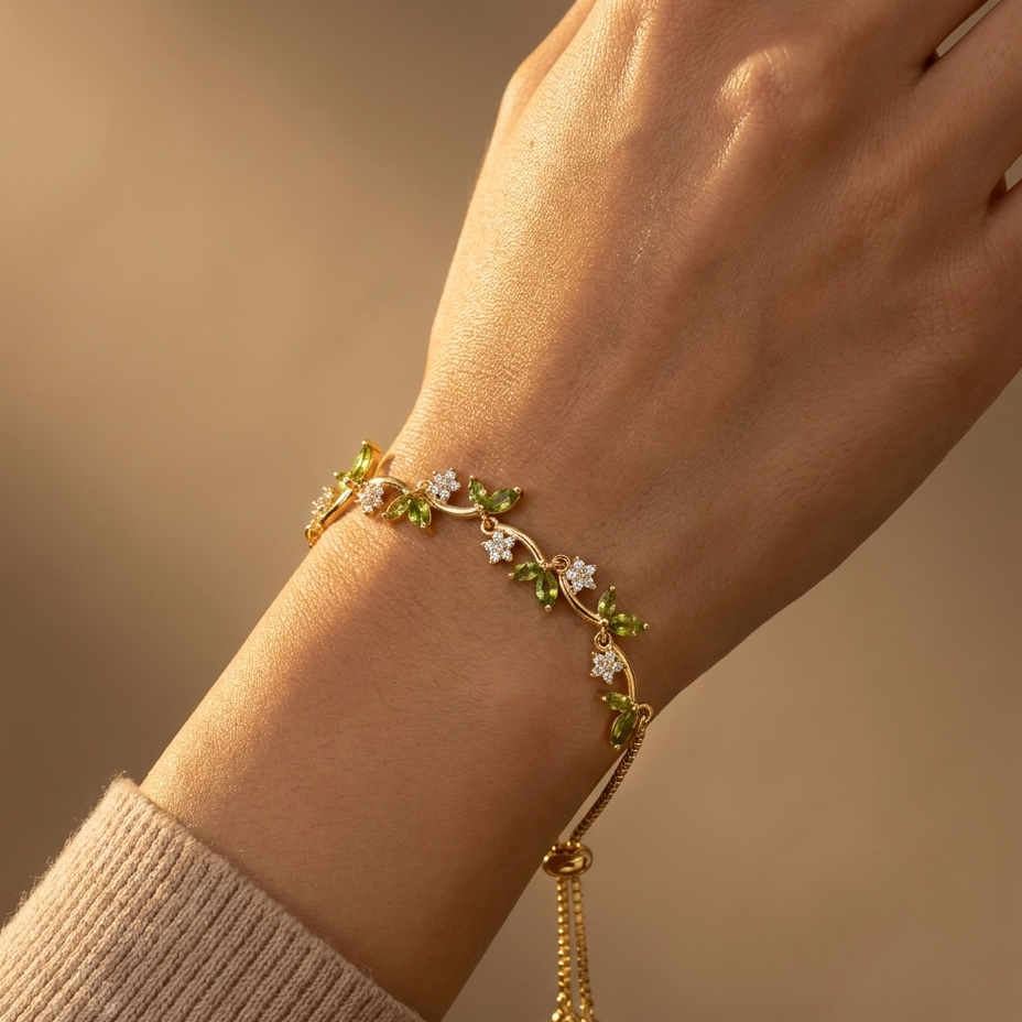 Eden™ Branch and Leaf Bracelet
