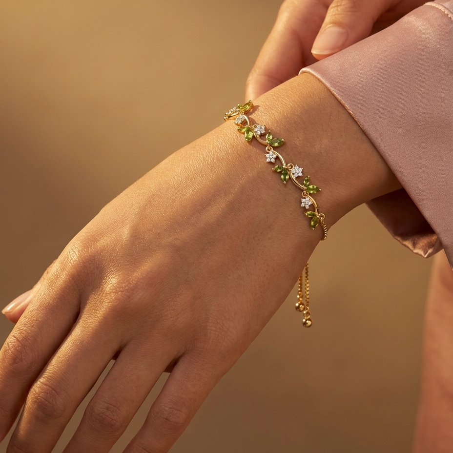 Eden™ Branch and Leaf Bracelet
